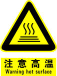 注意高温