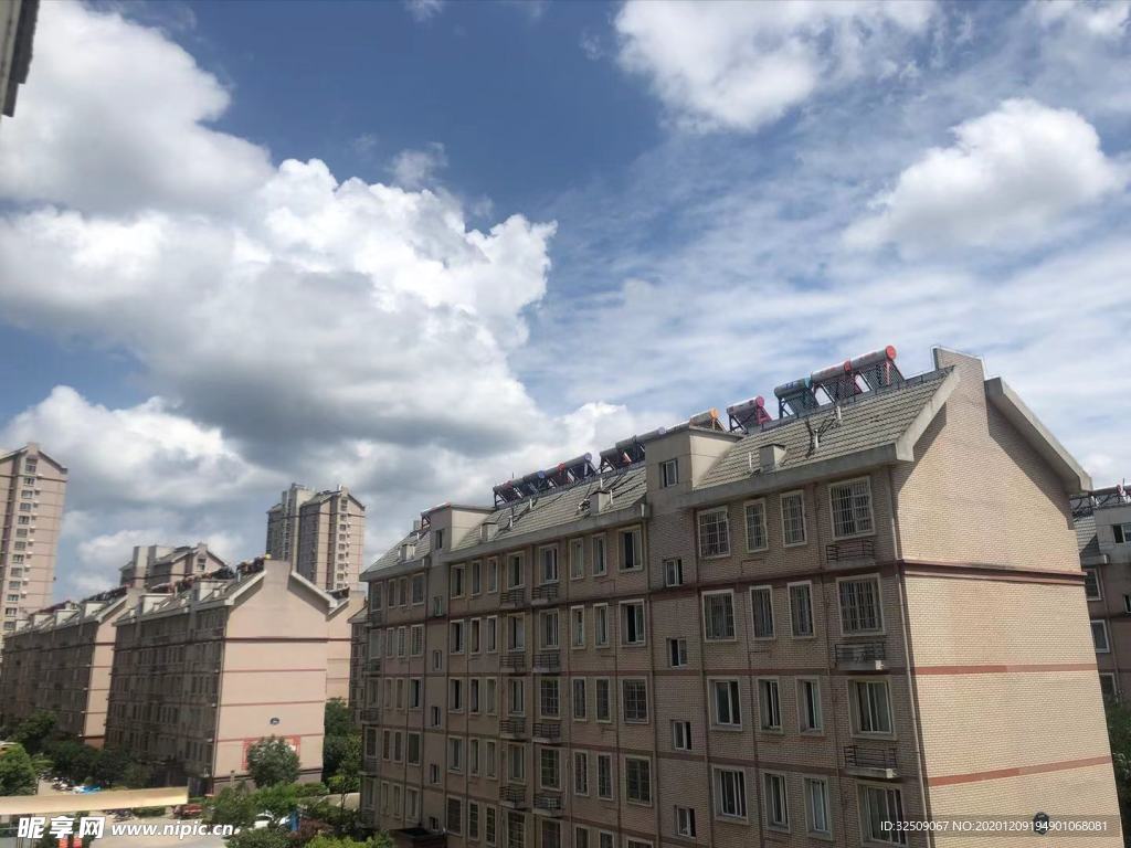 小区里
