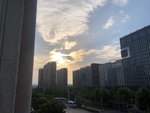 小城晚景