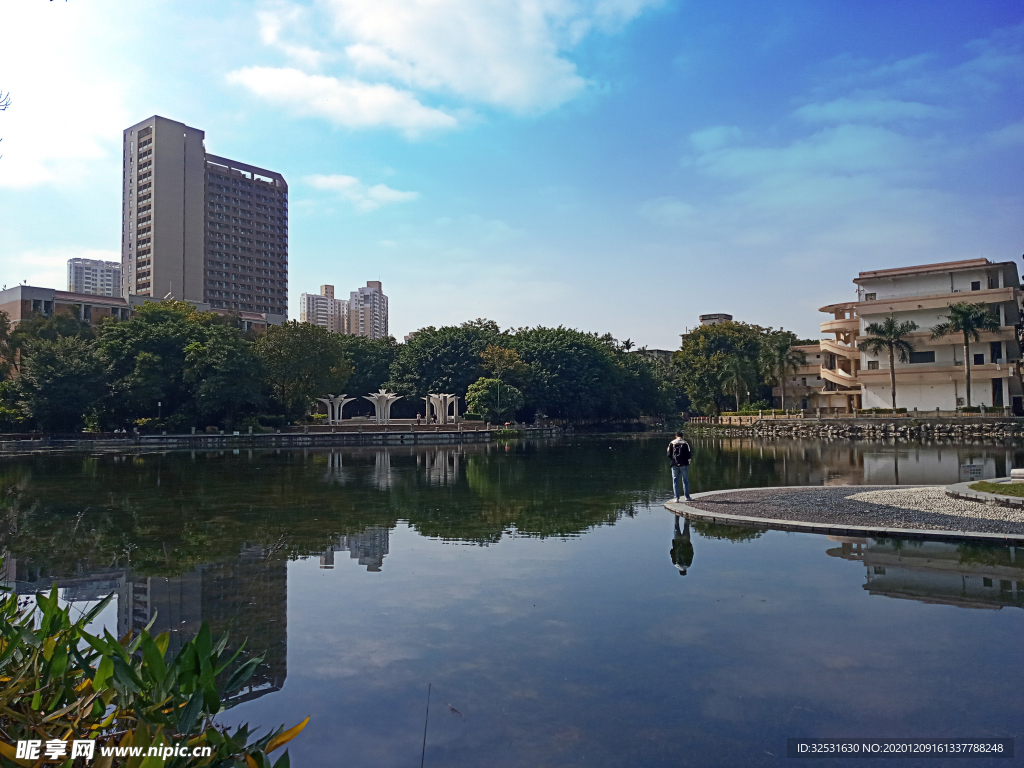 广西大学碧云湖