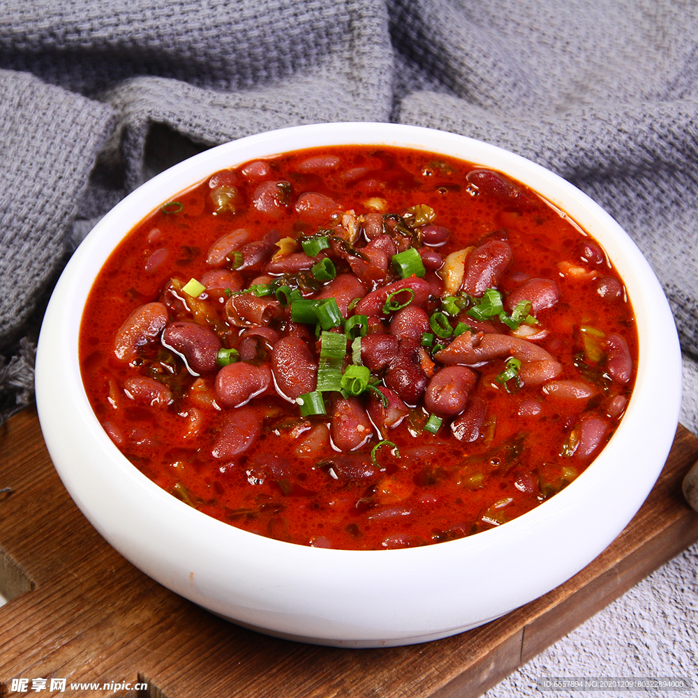 腌菜红豆