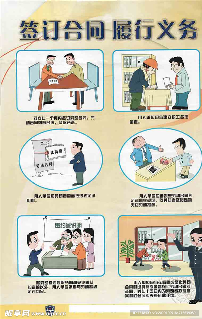 签订合同 履行义务