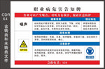 职业病危害告知牌