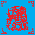 牛剪纸