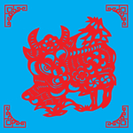 牛剪纸