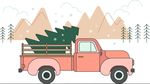 货车 圣诞树