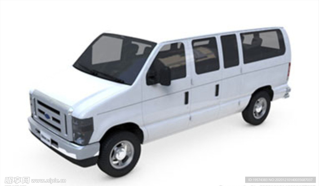 C4D 模型面包车