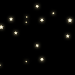 圣诞节星星装饰元素