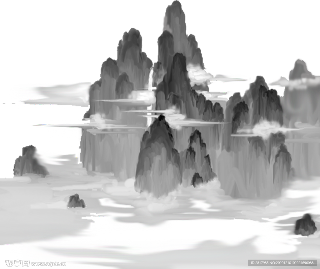 中国风山水