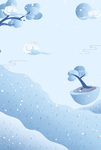 飘雪冬季