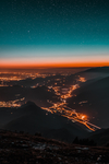 森林夜景