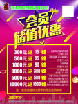 会员储值优惠