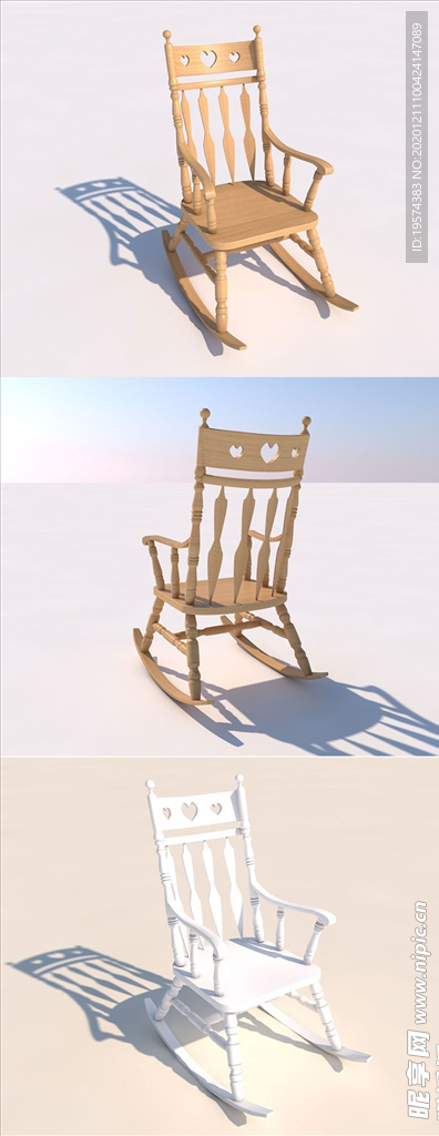 C4D 模型椅子