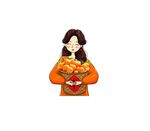 丰收女孩