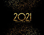 2021 新年展板背景