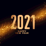 2021 新年展板背景