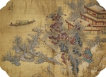 明 蓝瑛 仿王维雪溪图