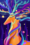 梦幻插画背景