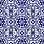 方形花纹图案