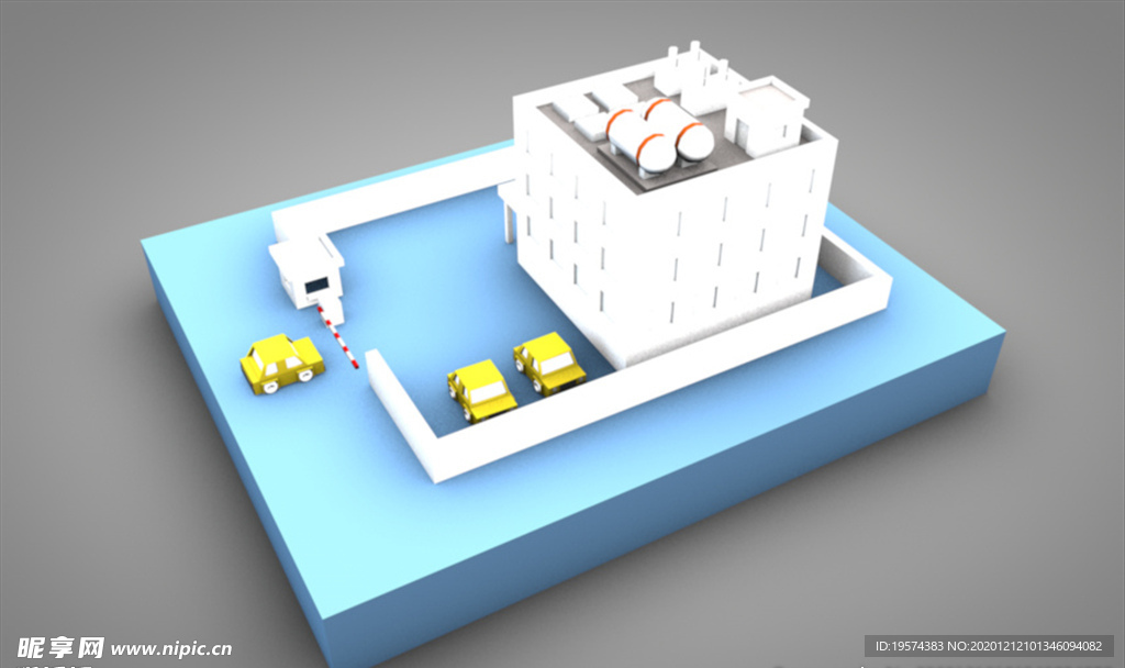 C4D 模型工厂