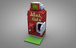 C4D 模型投币机自动贩卖机