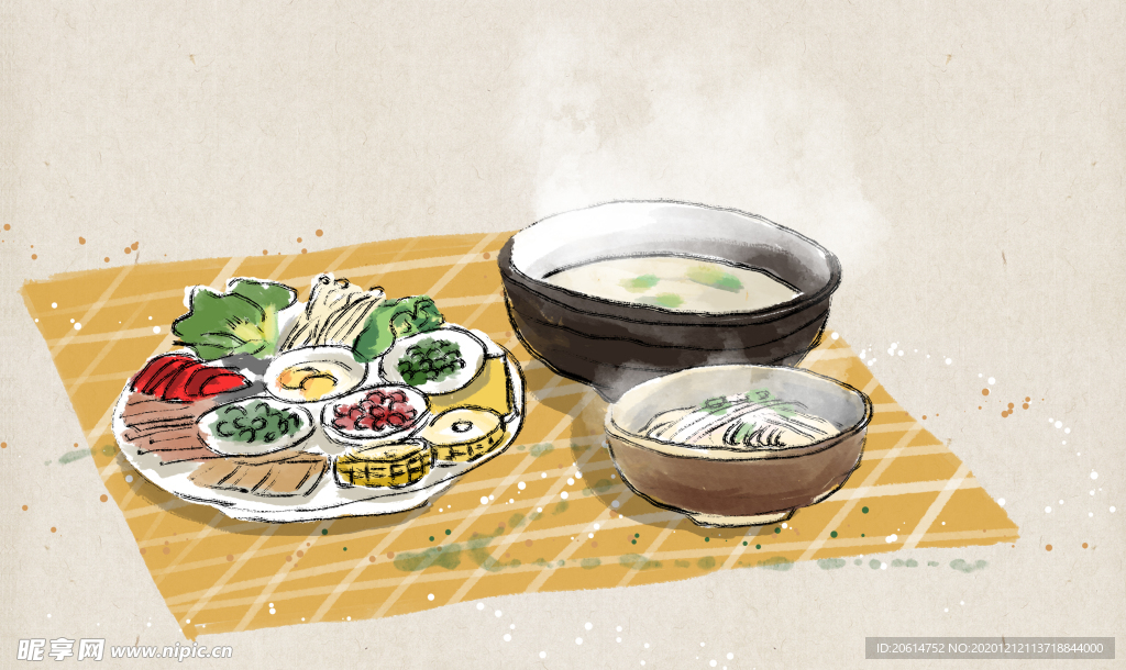 美食臊子面漫画