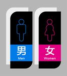 洗手间标识