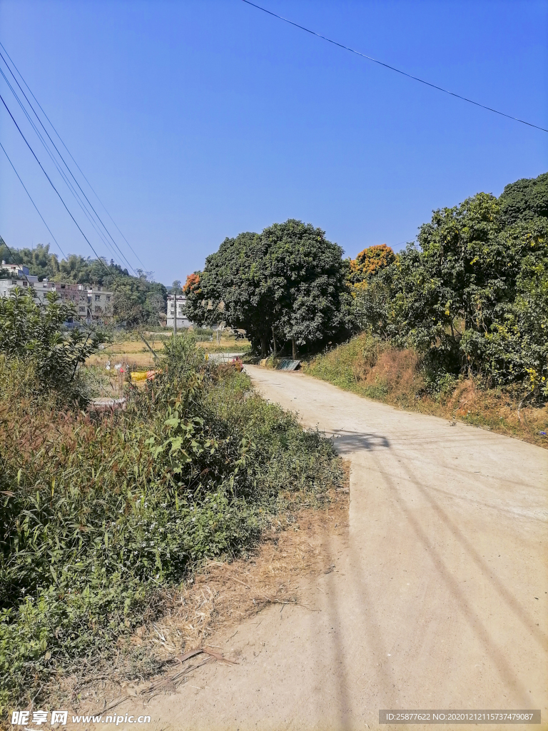 农村道路泥路