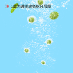 冰块水果