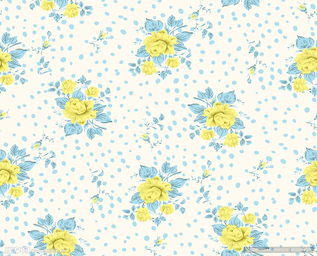 碎花 小碎花 花 手绘花 女装