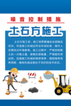 工地噪声管理海报
