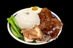 烧鸭烧鸡饭