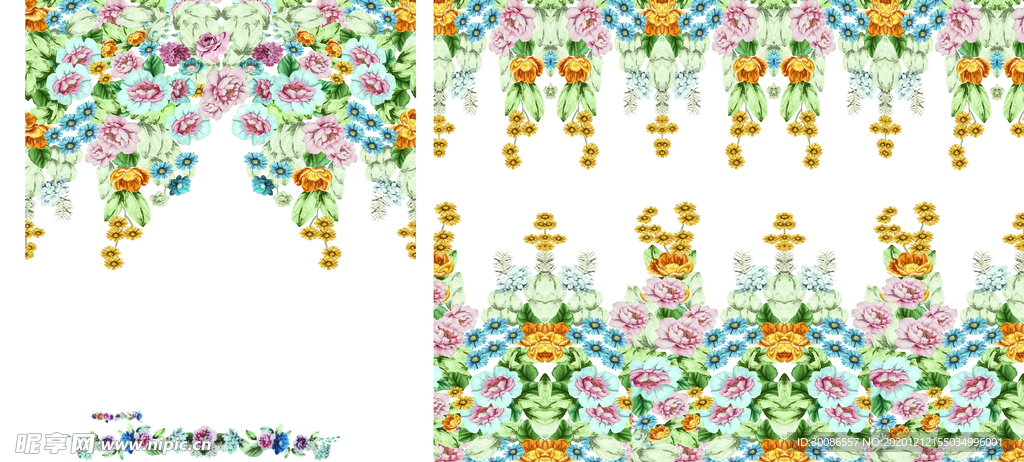 定位花 小碎花