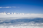 蓝天雪地 风景照 西藏风景