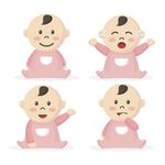 卡通婴儿