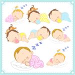 卡通婴儿