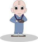 卡通和尚