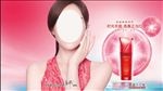 红色 化妆品海报