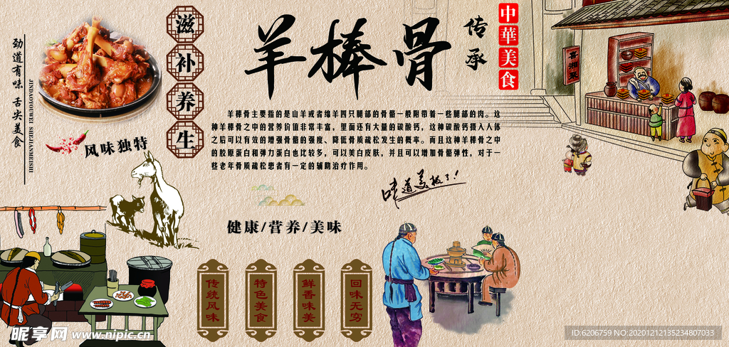 羊棒骨 古人 吃饭