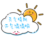 卡通手举牌