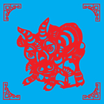 牛剪纸