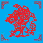 牛剪纸