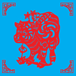牛剪纸