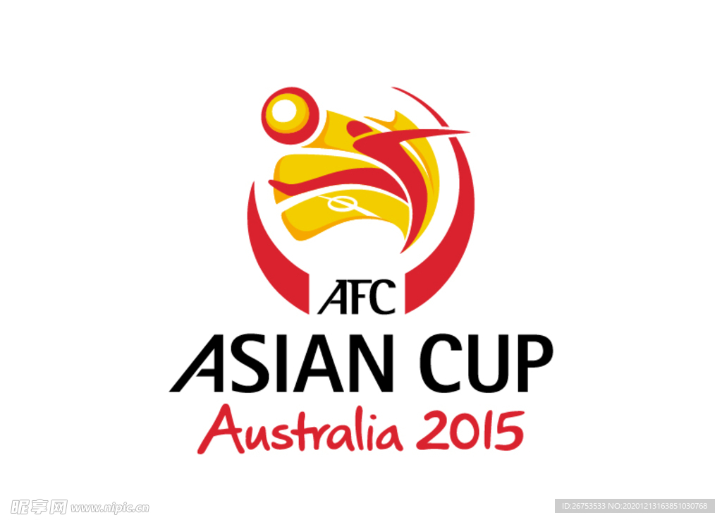2015澳大利亚亚洲杯 标志