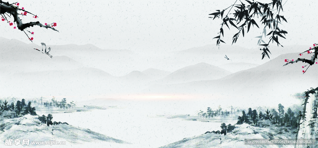 水墨画