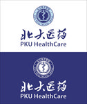 北大医药logo