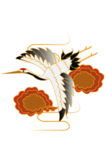 祥云仙鹤素材