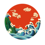 国潮风边框