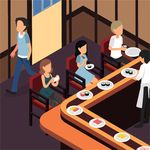 餐厅吃饭