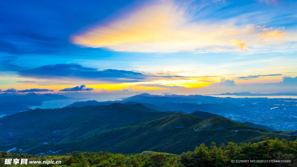 夕阳图片